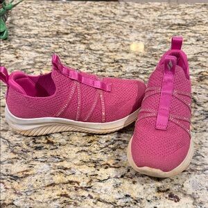 Skechers Kids Fuchsia Slip-On Sneakers